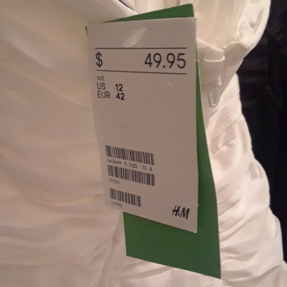 White H&M Dress - Picture 3 of 15